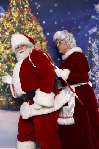 A haircut for Santa